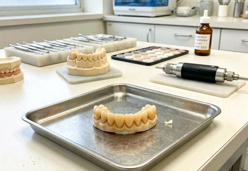 Protesi in laboratorio odontoiatrico
